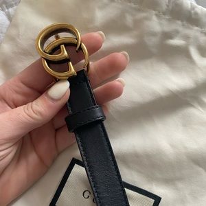 GG thin Marmont belt